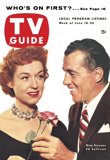 TV Guide Magazine: The Cover Archive 1953 - today! | 1954 | June 18, 1954