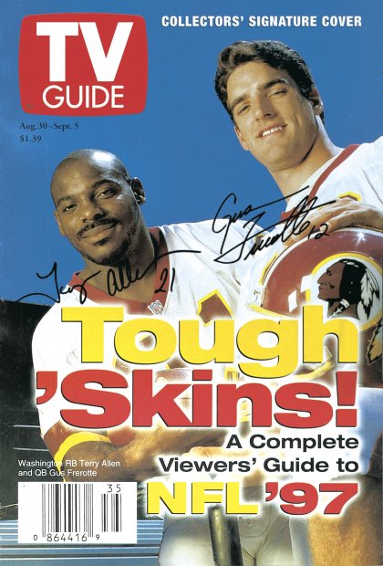 August 30, 1997 CINCINNATI BENGALS NFL TV Guide cover